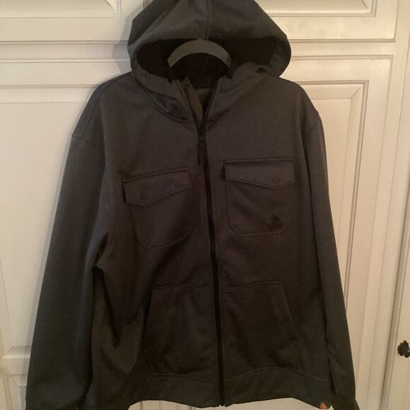 L.L Bean Traverse Slightly Fitted Full Zip Jacket Sz XXL Hoodie - Picture 2 of 12